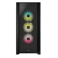 Corsair iCUE 5000X RGB Mid-Tower Black ATX Gaming Case
