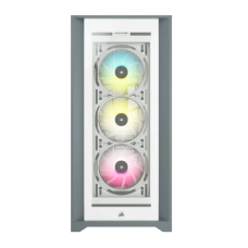 Corsair iCUE 5000X Mid-Tower White ATX RGB Gaming Casing