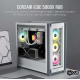Corsair iCUE 5000X Mid-Tower White ATX RGB Gaming Casing