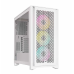 Corsair ICUE 4000D RGB Airflow White Mid-Tower ATX Gaming Desktop Casing #CC-9011241-WW