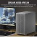 Corsair 3000D Airflow White Mid-Tower ATX Gaming Desktop Casing #CC-9011252-WW