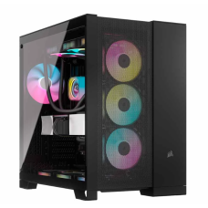 Corsair 6500D Airflow Mid Tower Black (Tempered Glass Side Window) ATX Gaming Desktop Case