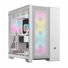 Corsair 6500D Airflow Mid Tower White (Tempered Glass Side Window) ATX Gaming Desktop Case