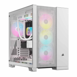 Corsair 6500D Airflow Mid Tower White (Tempered Glass Side Window) ATX Gaming Desktop Case