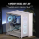 Corsair 6500D Airflow Mid Tower White (Tempered Glass Side Window) ATX Gaming Desktop Case