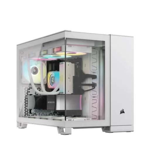 Corsair 2500X Mid-Tower Dual Chamber Casing White