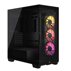 Corsair 3500X ARGB Mid Tower Black E-ATX Gaming Desktop Casing #CC-9011278-WW
