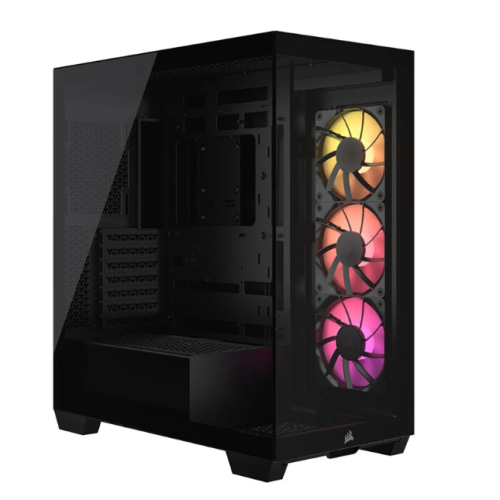 Corsair 3500X ARGB Mid Tower Black E-ATX Gaming Desktop Casing #CC-9011278-WW