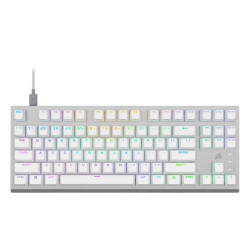 Corsair K60 PRO TKL RGB Wired (OPX Switch) White Gaming Keyboard 