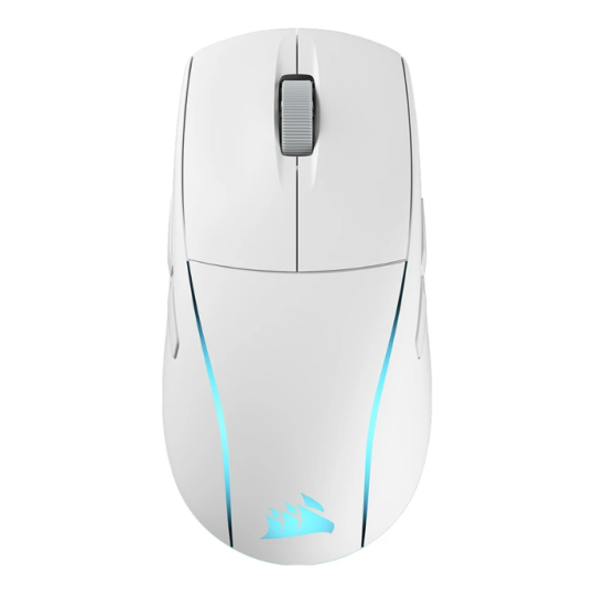 Corsair M75 RGB (Dual Mode) White Lightweight Gaming Mouse