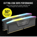 Corsair Vengeance RGB 16GB DDR5 6000MHz Grey Gaming Desktop RAM #CMH32GX5M2B6000Z30K