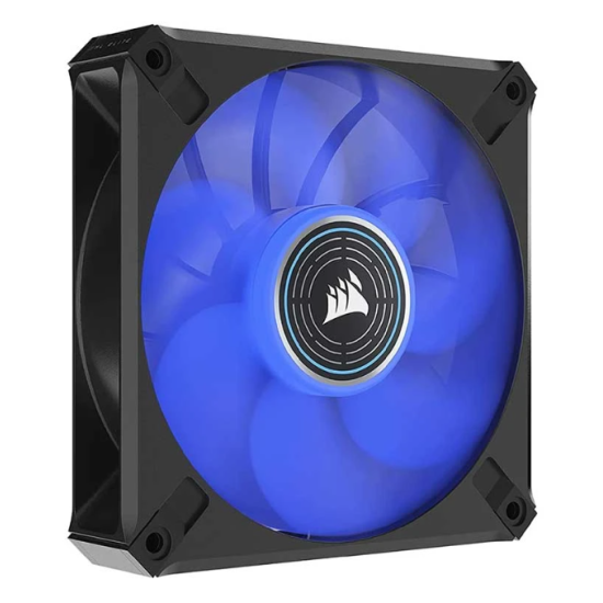 Corsair ML120 LED Elite Blue Premium PWM 120mm (1xFAN) Black Casing Cooling Fan 