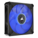 Corsair ML120 LED Elite Blue Premium PWM 120mm (1xFAN) Black Casing Cooling Fan 