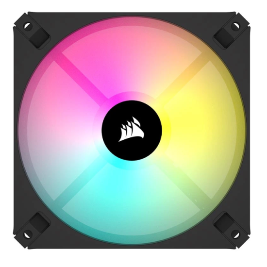 Corsair iCUE AR120 Digital ARGB PWM 120mm (1xFAN) Black Casing Cooling Fan