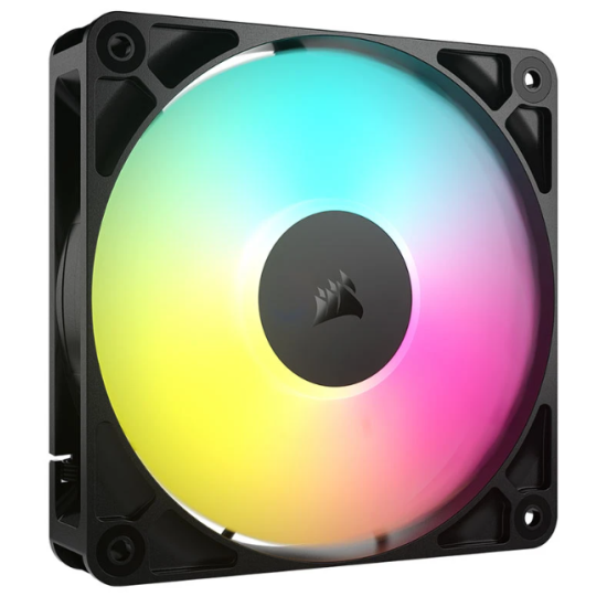 Corsair RS120 ARGB (3xFAN) Black Casing Cooling Fan