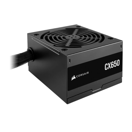 Corsair CX Series CX650 650W 80 Plus Bronze Certified Non-Modular Power Supply #CP-9020278-UK