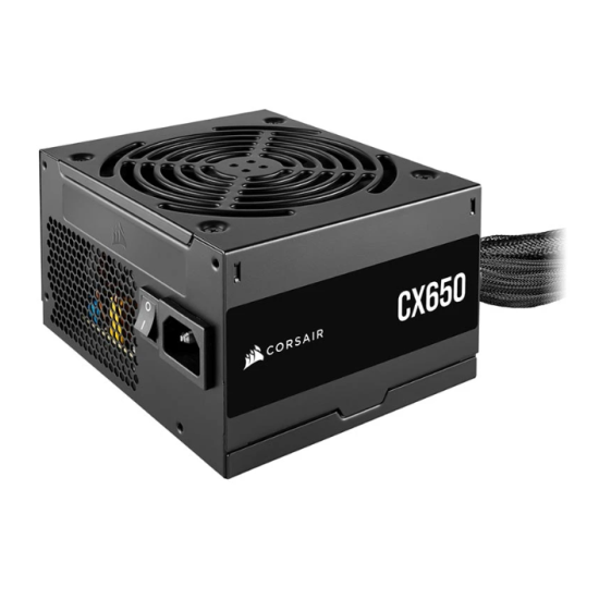 Corsair CX Series CX650 650W 80 Plus Bronze Certified Non-Modular Power Supply #CP-9020278-UK