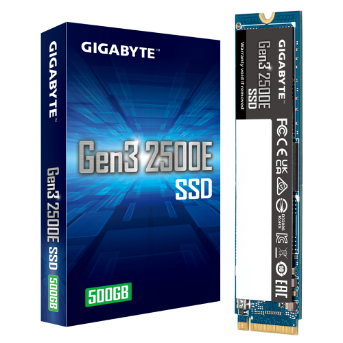 Gigabyte Gen3 2500E 500GB M.2 2280 PCIe 3.0 x4 NVMe 1.3 SSD #G325E500G