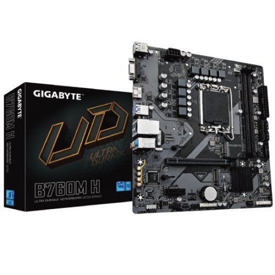 GIGABYTE B760M H DDR5 Micro ATX Motherboard