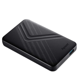 Apacer AC236 1TB USB 3.2 Gen 1 Black External HDD #AP1TBAC236B-1