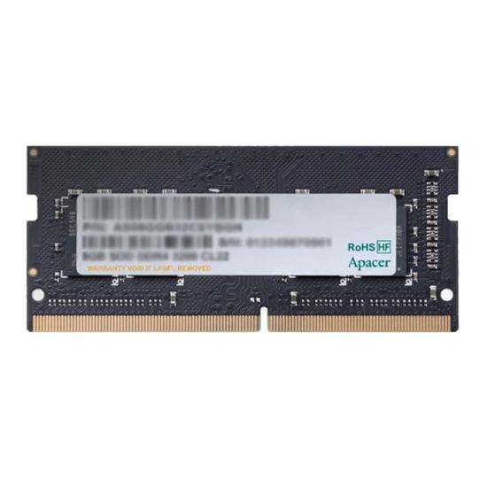 Apacer 8GB DDR4L 3200MHz Laptop RAM #ES.08G21.GSH / AS08GGB32CSYBGH