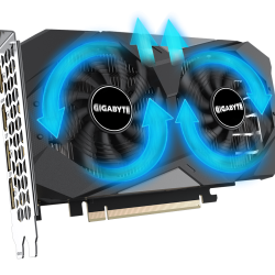 Gigabyte GeForce RTX 3050 WINDFORCE OC 6G 6GB GDDR6 Graphics Card #GV-N3050WF2OC-6GD