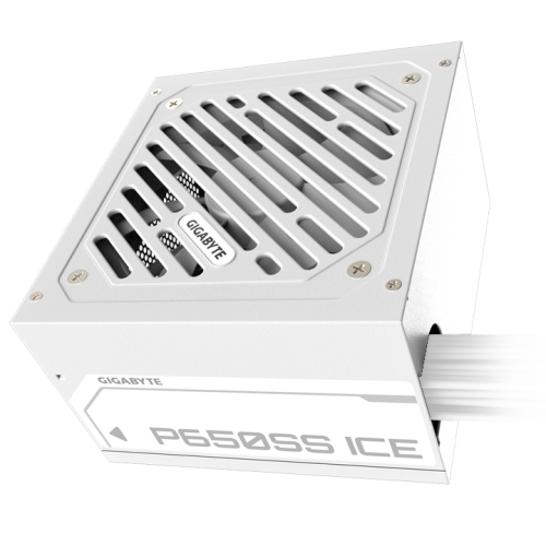 Gigabyte P650SS ICE 650W Non Modular 80 Plus Silver Certified White Power Supply #GP-P650SS ICE