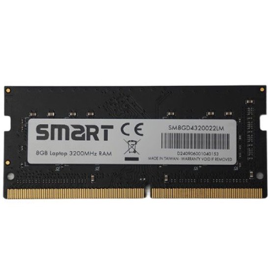 SMART RAPTOR 8GB DDR4 3200MHz LAPTOP MEMORY MODULE