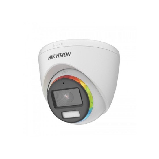 Hikvision DS-2CE72DF8T-FSLN 2MP ColorVu Audio Fixed Turret Camera